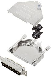 Zestaw listew męskich D-Sub TRU COMPONENTS TCDTZK25DMPK 7708988, rzędy: 2, styki: 25, 180 °, 1 szt.