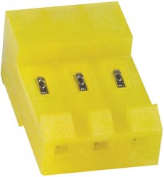 Listwa kołkowa, żeńska, standardowa TE Connectivity MTA-156 3-640427-3, wire-to-board, piny: 3, 7 A, 1 szt.