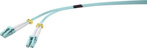 Kabel światłowodowy Duplex renkforce wtyczka LC / wtyczka LC 50/1 25μ wielomodowych OM3 1 m Kabel światłowodowy Renkforce RF-4491748, złącze męskie LC, złącze męskie LC, 1.00 m