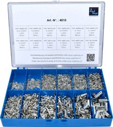 Zestaw końcówek rurkowych Vogt Verbindungstechnik 4010, 0.10 mm² - 25 mm², 3405 szt.