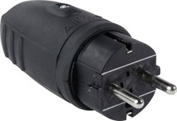 Wtyczka z uziemieniem AS Schwabe 60410, IP44