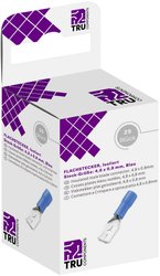 TRU COMPONENTS T1904C110 Złącze męskie płaskie, zestaw 25 szt.