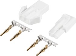 Złącze męskie akumulatora, Złącze żeńskie akumulatora Mini-Tamiya Modelcraft 227314 pozłacane 1 par(a)