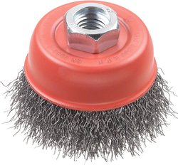 kwb Szczotki garnkowe AGGRESSO-FLEX®, karbowany drut stalowy HSS do szlifierek kątowych 719136 1 szt.