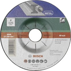 Bosch Accessories 2609256337 A 24 P BF Tarcza tnąca wygięta Średnica 125 mm Średnica otworu 22.23 mm metal 1 szt.