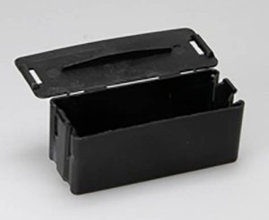 Skrzynka do podłączania oświetlenia LCB do zacisku szeregowego typ 500 Osłonka ochronna na złącze skręcane, 2-pinowa, czarna