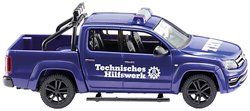 Model pojazdu uprzywilejowanego Wiking 031145 H0 Volkswagen Amarok GP, THW