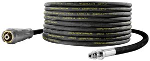 Wąż wysokociśnieniowy, 15 m, DN 6, 250 bar, 1 x EASY!Lock / 1 x przyłącze do bębna na wąż AVS Kärcher Professional 6.110-036.0  Wąż do myjki parowej 1 szt.
