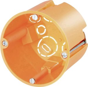 Gniazdo do ściany szczelinowej F-Tronic E117 7350096, 68 mm x 61 mm, 25 szt.