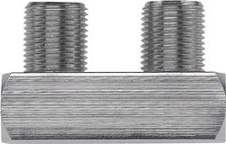 Gniazdo F na gniazdo F. w kształcie litery U Złącze F  Axing CFA 3-02 CFA 3-02