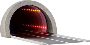 Nowoczesny tunel drogowy H0 z efektem głębi lustra LED Uliczny H0 Viessmann 5098  Zestaw do złożenia