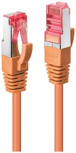 kabel LAN LINDY 47810, 1 szt., RJ45, CAT 6, S/FTP, 3.00 m, pomarańczowy