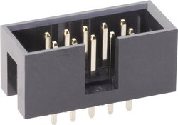 Listwa pinowa, prosta Właściwości klem zaciskowych: bez dźwigni usuwania Siatka: 2.54 mm Ilośc pinów: 20 BKL Electronic 10120560 1 szt.