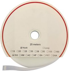 Taśma rzepowa do przyklejania na gorąco element z haczykami (D x S) 25000 mm x 25 mm biały FASTECH® T0102500000325 25 m