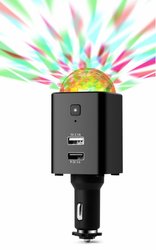 Ładowarka samochodowa Disco TX-159 Technaxx 4908 Obciążalność prądu maks.: 2.1 A 12/24 V, 5 V przez USB