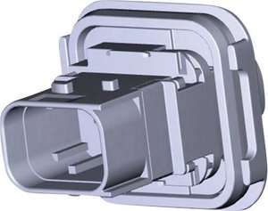 Obudowa złącza pin żeńskiego na PCB TE Connectivity HDSCS, MCP 1-1564546-1, automotive, piny: 2, 1 szt.