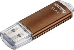 Hama „Laeta” FlashPen, USB 3.0, 40 MB/s, brązowy Pendrive USB Hama 00124005, 1 szt.