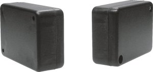 Obudowa uniwersalna Strapubox, ABS, czarny, (D x S x W) 80 x 55 x 28 mm, 1 szt.