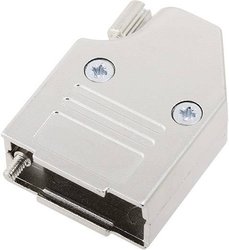 Obudowa złącza D-SUB encitech MHDM35-09-K 6560-0139-11, metal, 35 °, 1 szt.