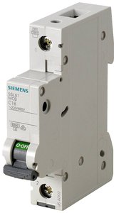 Wyłącznik automatyczny Siemens 5SL6102-7 5SL61027, 400 V, 2 A