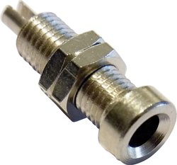 Gniazdo bananowe Schnepp BU 4000, nieizolowane, O 4 mm, 25 A, srebrne