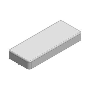 44,8 x 18,2 x 5,7 mm Jednoczęściowa, bezszwowa osłona RF/osłona EMI (CRS) Obudowa ekranowana Masach TECH EMI/RFI-Abschirmung MS448-20S, 1 szt.