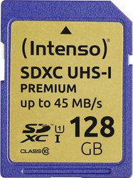 Karta pamięci SDXC Intenso 3421491, 128 GB, Class 10, UHS-I, 45 MB/s