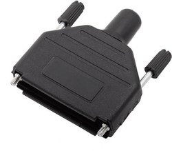 Obudowa złącza D-SUB encitech DPPK25-BK-RG-K 6260-0101-53, tworzywo sztuczne, 180 °, 1 szt.