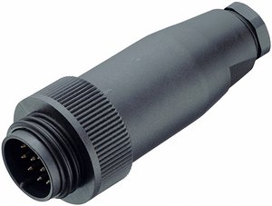Złącze męskie okrągłe binder 99-0709-00-05, styki:4 + PE, 400 V, 20 A, 1 szt.