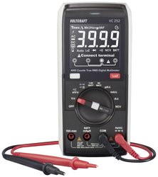Multimetr VOLTCRAFT VC252 CAT III 600 V Kalibracja (ISO)