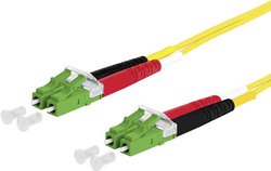 Kabel światłowodowy Metz Connect 151P1JAJA10E 151P1JAJA10E, złącze męskie LC, złącze męskie LC, 1.00 m