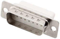 Listwa męska D-Sub encitech DBC15-SP-W 2108-0190-02, rzędy: 2, styki: 15, 180 °, 1 szt.