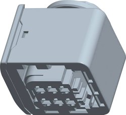 Obudowa złącza pin żeńskiego na kabel TE Connectivity HDSCS, MCP 1-1418469-1, automotive, piny: 3, 1 szt.