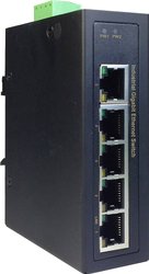 Przemysłowy 5-portowy przełącznik Gigabit Ethernet 5 x 10/100 / 1000Base-TX Ethernet Digitus DN-651107 Switch przemysłowy Ethernet  5 Portów 10 / 100 / 1000 MBit/s