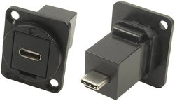 Adapter XLR USB-C™ na złącze USB-C™ Cliff CP30211MB, 1 szt.