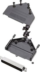 Zestaw listew męskich D-Sub encitech DTPK-P-37-DMP-K 6355-0033-04, rzędy: 2, styki: 37, 180 °, 1 zest.