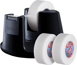 Dozownik taśmy tesa tesafilm® invisible 53832-00000-01 Maksymalna szerokość rolki: 19 mm zaw. 3 rolki filmu 33 x 19 mm 1 zest.