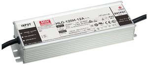 Mean Well HLG-120H-24AB Sterownik LED  Stałonapięciowy 120 W 2.5 - 5 A 22 - 27 V/DC Ściemniacz, Funkcja ściemniania 3 w 1, Regulowany, Układ PFC, Outdoor, Zabezpieczenie przed przeciążeniem, Zabezpieczenie przed przepięciem, Montaż w strefach zagrożonych 