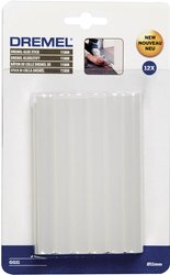 Wkład do pistoletów do klejenia Dremel 2615GG11JA, Średnica: 11 mm, 100 mm, przeźroczysty, 12 szt., 125 g