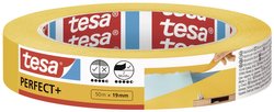 taśma malarska tesa Perfect + - taśma malarska wykonana z cienkiego papieru washi do precyzyjnego maskowania podczas prac malarskich - do użytku wewnętrznego - 50 mx 19mm Taśma malarska tesa  56536-00000-00 Perfect+ (D x S) 50 m x 19 mm 50 m 1 szt.