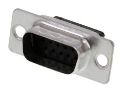 Złącze męskie D-Sub Molex MOL Power & Signal Sol. 1731090035, rzędy: 3, styki: 15, 1 szt.