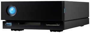 LaCie 1big Dock Thunderbolt 3 18 TB  Obudow dysku twardego Thunderbolt 3, DisplayPort, USB 3.2 Gen 2 (USB 3.1), USB 3.2 Gen 1 (USB 3.0), czytnik kart czarny STHS18000800