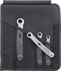 Zestaw kluczy pierścieniowych z grzechotką Stahlwille 240/4 96411003 8 - 14 mm  4 szt.