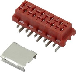 Obudowa złącza pin męskiego na PCB Connfly DS1015-06-04R6SR, wire-to-board, piny: 4, 1 szt.
