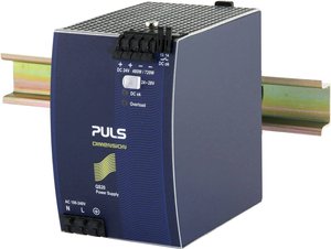 QS20.241-C1, wejście 1-fazowe, 24V, 20A, powłoka ochronna PULS QS20.241-C1 Zasilacz na szynę DIN