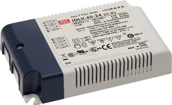 Mean Well  Sterownik LED  Stałonapięciowy 36 W 3 A 12 V/DC Ściemniacz, Zabezpieczenie przed przeciążeniem, Zabezpieczenie przed przepięciem, Układ PFC, Montaż w strefach zagrożonych wybuchem, Możlowość stosowania w meblach 1 szt.