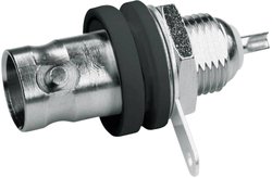 Złącze BNC Telegärtner J01001A1222 J01001A1222 złącze żeńskie do wbudowania pionowego 50 Ω 1 szt.