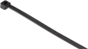 Opaska kablowa Hama 00020562, tworzywo sztuczne, czarny, elastyczne, (D x S) 30 cm x 0.48 cm, 50 szt.
