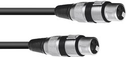Przejściówka Omnitronic 3022075C [1x złącze żeńskie XLR 3 pin - 1x złącze żeńskie XLR 3 pin] 0.15 m