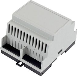 Obudowa na szynę DIN Hammond Electronics 1597DIN4GY 1 szt.